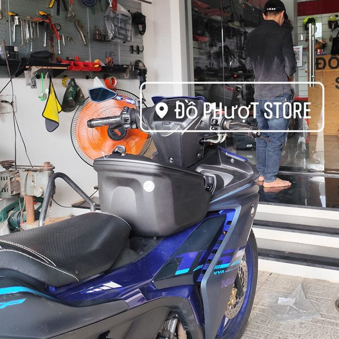 THÙNG GIVI G11N GẮN CHO XE EXCITER 155 - CHÍNH HÃNG