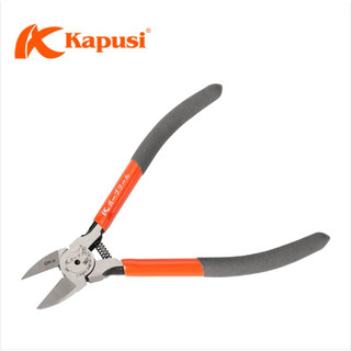 Kìm cắt góc nghiêng Kapusi Nhật Bản cỡ K-8145 5 inch và K-8146 6 inch, bấm chân linh kiện, Bảo hành 12 tháng