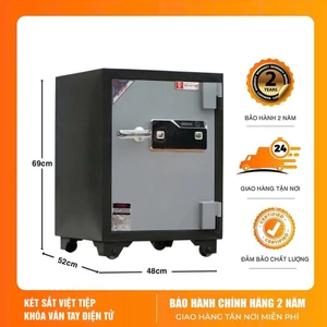 Két Sắt Vân Tay Việt Tiệp KVT54 Vân Tay Điện Tử Cao Cấp Kết Nối Điện Thoại Két Sắt Gia Đình Chính Hãng Giá Rẻ
