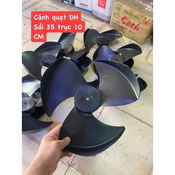Cánh quạt điều hoà, cánh quạt hơi nước ( 4 Loại chú ý cánh lắp trước, lắp sau và đo trục với chiều dài 2 đỉnh cánh quạt)