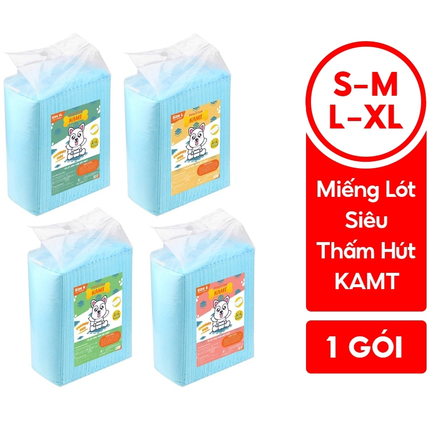 Tã Lót/Miếng Lót Chuồng/Khay Vệ Sinh Cho Chó Mèo Đi Vệ Sinh-Thương Hiệu KAMT/DOOG&CAAT -Thấm Hút Nhanh-Chống thấm ngược