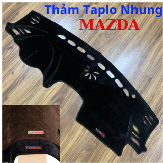 Thảm Taplo Tuyết Nhung Ô Tô MAZDA 2, MAZDA 3, CX5, CX3, CX8 Cao Cấp Theo Đời Xe  Chống Nắng, Nóng, Trang Trí Taplo