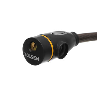 Khóa dây xe đạp, xe máy TOLSEN 55170 chiều dài 80mm, cáp chống cắt phi 12, BH 12 tháng Kouritsu Official Store