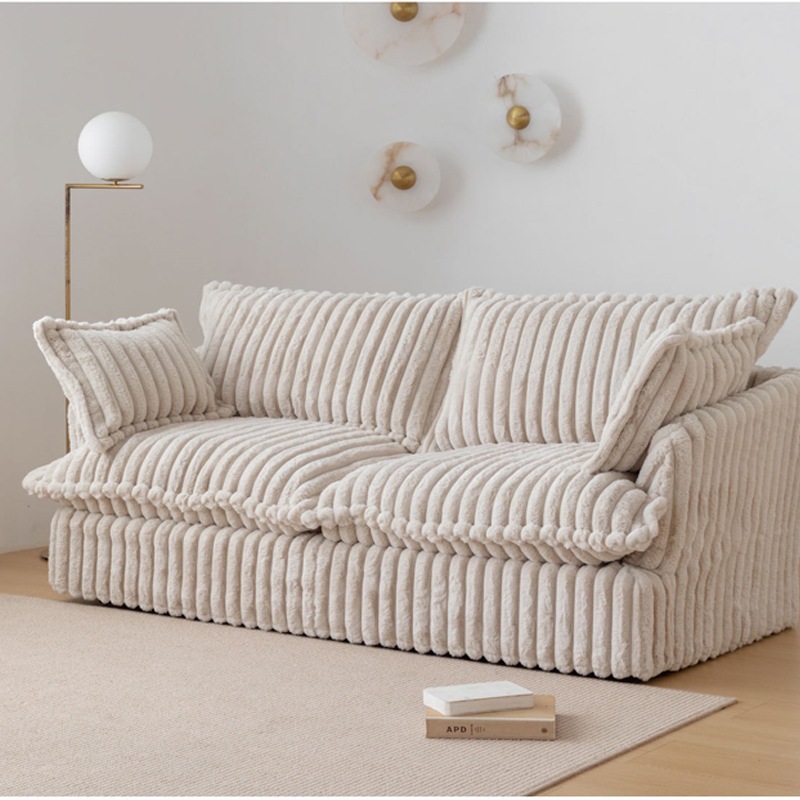 ghế sofa vải nhung lông mềm NHU Y DECOR đa dạng kích thước màu sắc chất liệu siêu êm ái hàng xuất khẩu sofa băng