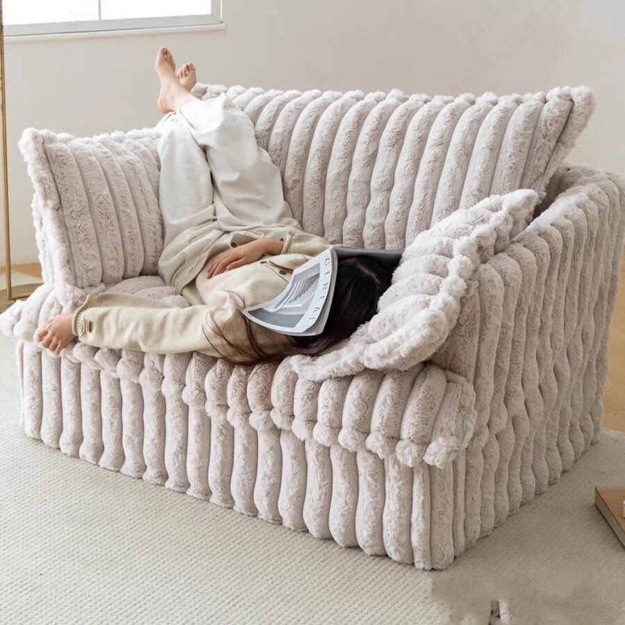 ghế sofa vải nhung lông mềm NHU Y DECOR đa dạng kích thước màu sắc chất liệu siêu êm ái hàng xuất khẩu sofa băng
