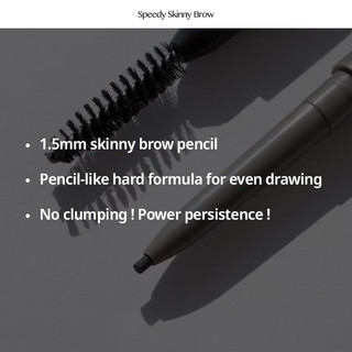 [Peripera] Kẻ Lông Mày Đầu Mảnh Peripera Speedy Skinny Brow 2 Đầu