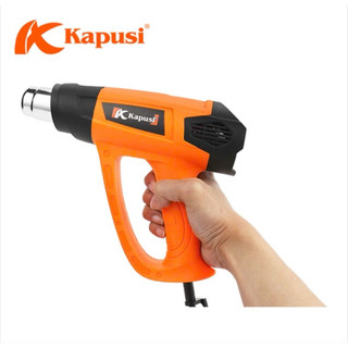 Máy khò nhiệt 2000W KAPUSI Japan K-9014, nhựa cao cấp, Đầu nòng inox 304 rất dày, Bh 12 tháng Kouritsu Official Store