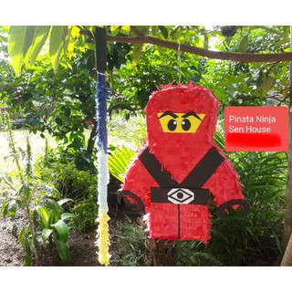 [TẶNG GẬY ĐẬP] Pinata đập Kẹo Sinh Nhật  NINJA Cao 45cm Trò Chơi Đập Kẹo Trang Trí Sinh Nhật Tiệc Tùng Chụp Ảnh