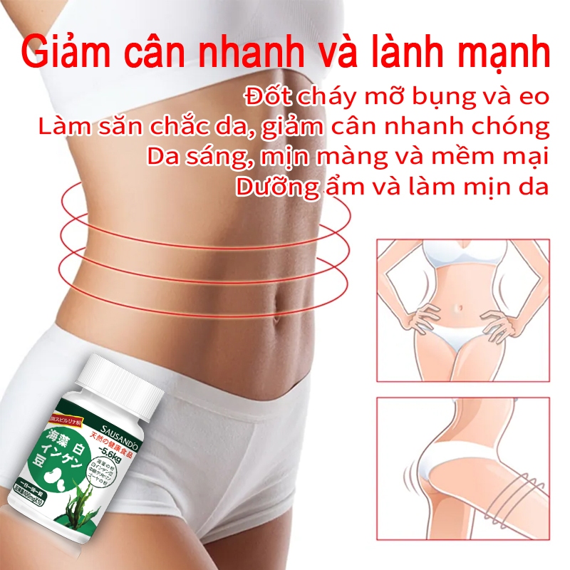 SAUSANDO giảm cân 7 ngày， giảm cân cấp tốc  5-10kg Giảm mỡ bụng giảm mỡ bụng giảm mỡ giảm cân mạnh