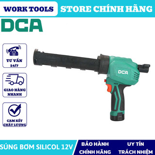 DCA SÚNG BƠM SILICON DÙNG PIN 12V/2Ah ADPJ12AK