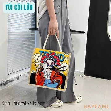 Women's Woven Straw Bag – for Work