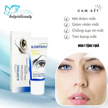 Giảm thâm mắt Klirvin Nga kem dưỡng mắt giảm quầng thâm mắt kem tan bọng mắt chống thâm mắt