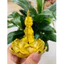 Tượng phật bà Quan Thế Âm Cánh rồng đế hoa sen đặt taplo ô tô, xe hơi PKN-153, độc đáo