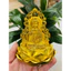 Tượng phật bà Quan Thế Âm Cánh rồng đế hoa sen đặt taplo ô tô, xe hơi PKN-153, độc đáo