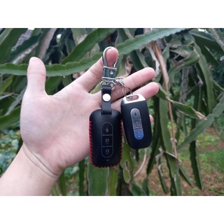 Bao da chìa khoá, ốp da Xe điện Vinfast Klara A2, Klara S Feliz, VF Feliz bằng da bò, tặng móc khóa