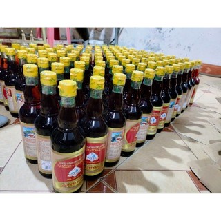 XÁCH HỘP 2 CHAI THUỶ TINH MẮM CÁ THU 500ML 40N