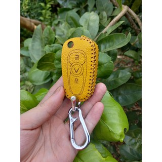 [Chất Việt] Bao da chìa khóa Vinfast Fadil bằng da bò 100%, tặng móc khóa, nhiều mầu
