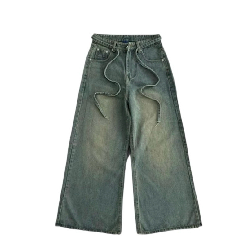 QUẦN LOOSE BAGGY JEANS SEA ỐNG SIÊU TO FORM RỘNG UNISEX 1342 | Shopee ...