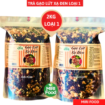 Loại 1 - Combo 2Kg Trà Gạo Lứt Xạ Đen, Đậu Đen Xanh Lòng, Đậu đỏ, Hoa Nhài, Lá Sen, Cỏ Ngọt, Lạc Tiên Hỗ Trợ Giảm Cân