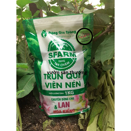 200gr Phân Trùn Quế Viên Nén Đặng Gia Trang chia Lẻ Từ Bao Nguyên, Bổ Sung dinh dưỡng cho Cây