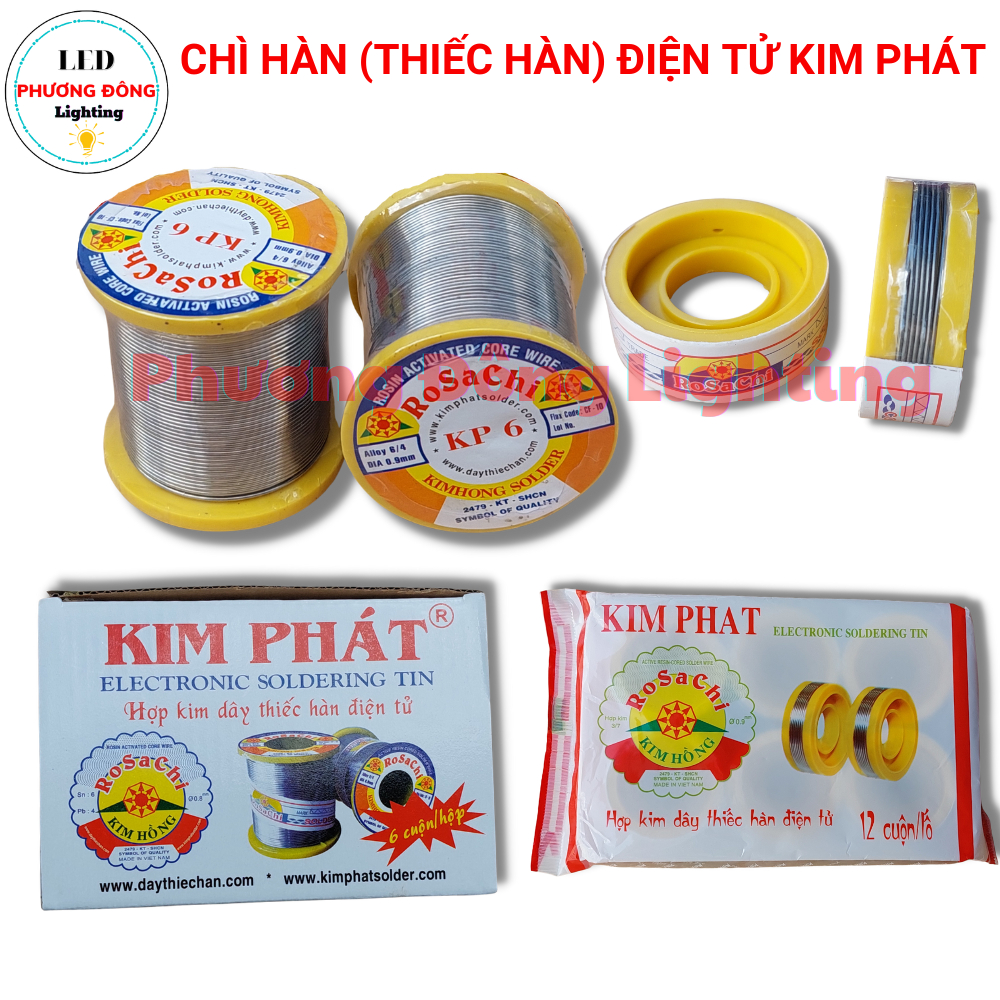 Chì hàn (thiếc hàn) điện tử Kim Phát