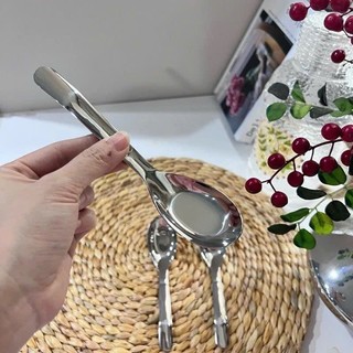 Thìa inox 18/10 thìa cơm [336] thìa cổ vịt nguyên khối dài 16cm