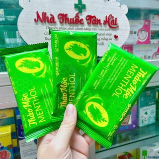 Kẹo ngậm ho thảo mộc menthol, vỉ 8 viên