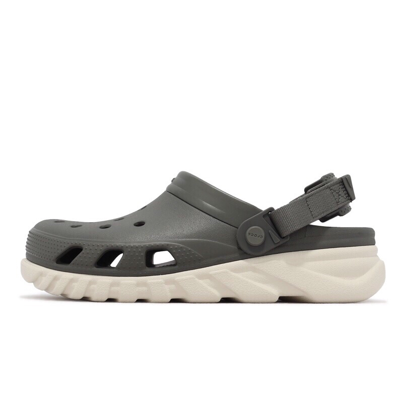 [ CHÍNH HÃNG ] GIÀY CLOG UNISEX CROCS DUET MAX II - GRAY (Free Ship ...