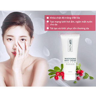 Kem dưỡng thể trắng da body ban đêm Skin aec 150ml
