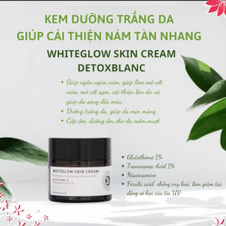 [Chính hãng]Kem dưỡng trắng da giúp cải thiện nám tàn nhang Detoxblanc