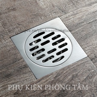 Ga thoát sàn, Phễu thoát nước nhà tắm Inox SUS304 ngăn mùi tuyệt đối TSM02