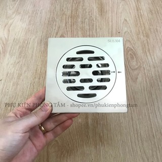 Ga thoát sàn, Phễu thoát nước nhà tắm Inox SUS304 ngăn mùi tuyệt đối TSM02