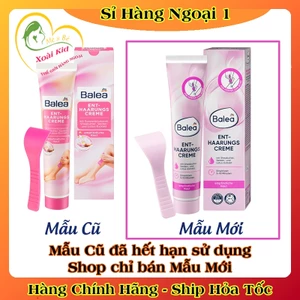Kem tẩy lông BALEA Enthaarungs Creme 125ml triệt lông an toàn phù hợp với mọi loại da- Hàng nội địa Đức