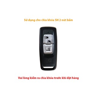 Bao Da Chìa Khóa smartkey Honda SH 2021, SH 2022, SH 350i (loại 2 nút bấm), Vision 2021, Lead, AB 2022 da bò