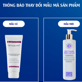 [Chính hãng]Kem dưỡng trắng toàn thân tái tạo body ban đêm Detox blanc 30ml