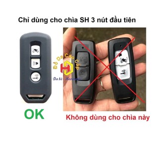 [Da bò 100%] Bao Da Chìa Khóa Honda SH, PCX, SH Mode, Cub , chìa smart , kèm tặng móc khóa, khắc tên miễn phí