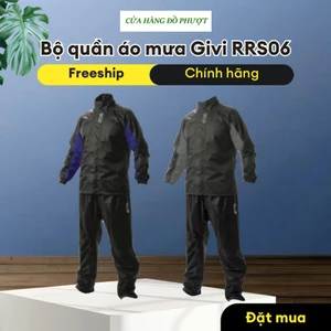 BỘ QUẦN ÁO MƯA GIVI RRS06 [Hàng chính hãng]