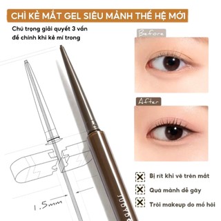 [ CHÍNH HÃNG JUDYY DOLL ] Gel Kẻ Mắt  Judyy Doll  Cho Người Mới Học Make Up Cosmetic Mỹ Phẩm Trang Điểm Nữ