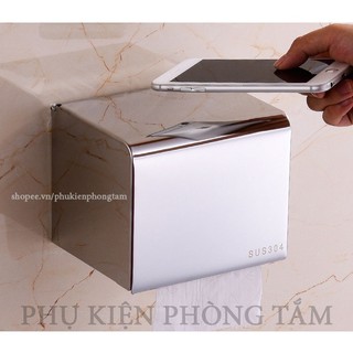 Hộp đựng giấy vệ sinh phòng tắm INOX SUS304