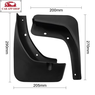 Chắn Bùn MG ZS Đời 2020 - 2021 Chất liệu Nhựa Dẻo Tặng kèm Ốc Vít ,Bộ 4 Chiếc Hàng Cao Cấp