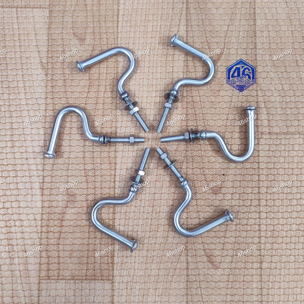 Móc cây INOX / Móc giỏ INOX / Móc nón INOX / Móc treo đồ xe máy ...
