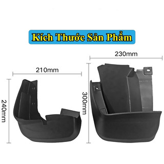 Chắn Bùn Honda Civic Đời 2006 - 2011 Chất liệu Nhựa Dẻo Tặng kèm Ốc Vít ,Bộ 4 Chiếc Hàng Cao Cấp
