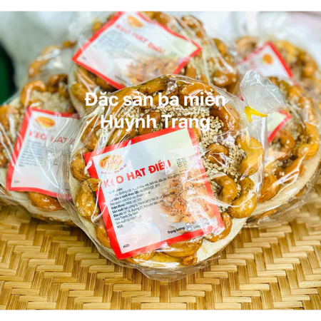 1 Bịch (2 miếng) Kẹo Hạt Điều Lê Trang đặc sản Tây Ninh