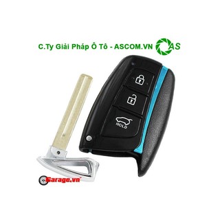[CHẤT LƯỢNG] Bao da chìa khoá Hyundai SantaFe 2013 2018, Genesis kèm tặng móc khóa