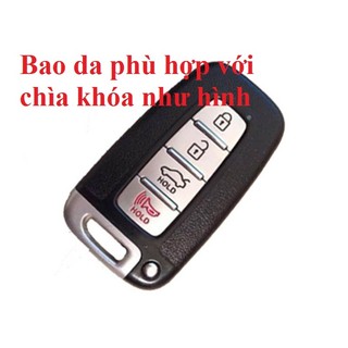 [UY TÍN] Bao Da Chìa Khoá Hyundai Sonata, Tucson, Santafe, Genesis, i30, Elantra, Veloster