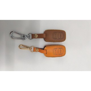 [Xả kho] Bao da chìa khóa Ford Laser, Ốp bọc da Ford Laser, Everest 2007-2013, Mazda Premacy da bò kèm tặng móc khóa