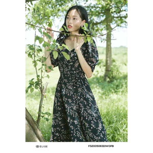Đầm Elise hoạ tiết S