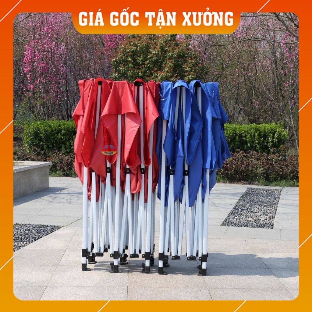 [Hàng Chuẩn - Nhiều Màu] Nhà Bạt Di Động 2,5M x 2,5M; 2M x 3M; 3M x 3M; 2M x 2M Che Nắng, Che Mưa Ngoài Trời