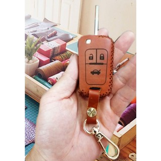 [Sang trọng] Bao da chìa khóa Chevrolet Cruze, Aveo, Trailblazer, Colorado, Spark, Orlando da bò