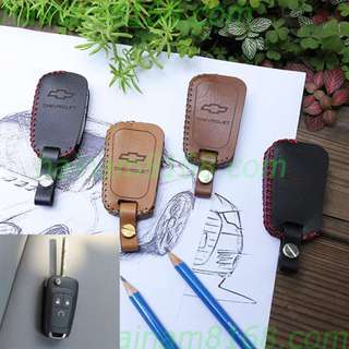 [Sang trọng] Bao da chìa khóa Chevrolet Cruze, Aveo, Trailblazer, Colorado, Spark, Orlando da bò